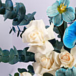 Azure Elegance Floral Box