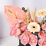 Peach Whisper Floral Box