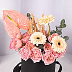 Peach Whisper Floral Box