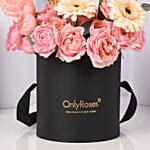Peach Whisper Floral Box