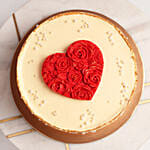 Heart Topped Red Velvet Cake 500 Gm