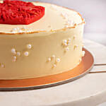 Heart Topped Red Velvet Cake 500 Gm