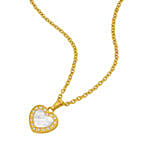 Police Gold Plated Heart Jewelry Set Gift For Her