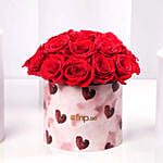 Valentines 15 Red Roses Box