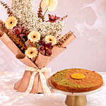Ramadan Flower Bouquet With Tahini Delights