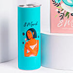 Womens Day Notebook And Tumbler Gift Set