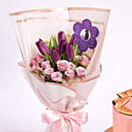 Womens Day Flowers And Cake Combo