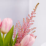Mama Pink Tulips Arrangement