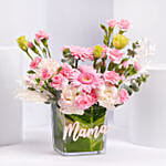 Mothers Day Gerbera And Carnation Arrangement
