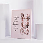 Mothers Day Mum Canvas Wall Art