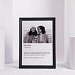 Personalised Mother Definition Photo Frame