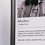 Personalised Mother Definition Photo Frame