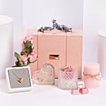Premium Mothers Day Gift Box With Necklace