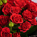 Enchanted Red Roses Led Light Bouquet
