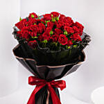 Enchanted Red Roses Led Light Bouquet