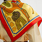 Silk Luxury Scarf Arabian Nights from Lumena Maison 65 x 65 cm