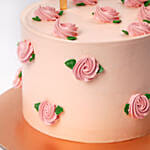 Rose Bloom Mothers Day Red Velvet Cake 1Kg