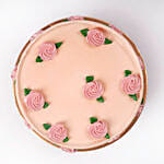 Rose Bloom Mothers Day Red Velvet Cake 500Gm