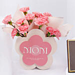 Luxury Mom Flower Arrangement Ahd Chocolate Box