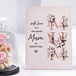 Mothers Day Forever Roses And Frame Combo