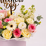 Sweet Garden Flower Arrangement For Mom