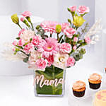 Mothers Day Blooms And Cupcakes
