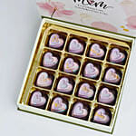 Pink Floral And Chocolate Gift Basket For Mom