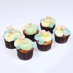 Easter Bunny Vanilla Cupcakes