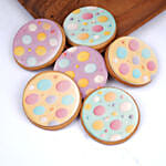 Easter Pastel Polka Dot Cookies