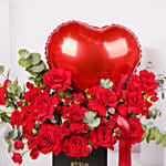 Forever Love Red Rose Box