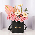 Peach Whisper Floral Box