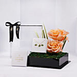 Caroline Svedbom Swarovski Crystals Majestic Green Jewllery Set