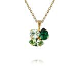 Caroline Svedbom Swarovski Crystals Majestic Green Jewllery Set