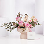 Caroline svedbom Swarovski Pearl Crystal Cuff Bracelet