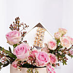 Caroline svedbom Swarovski Pearl Crystal Cuff Bracelet