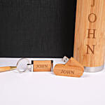 Engraved Wooden Executive Stationery Gift Box