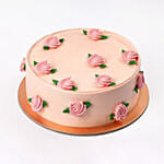 كيك عيد الأم بتلات السعادة بالردفلفت نص كيلو