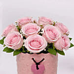 Blushing Roses For Mom