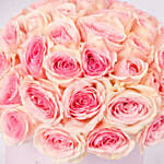 Luxury Blush Roses For Mom