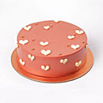 كيك عيد الأم بالشوكولاتة نص كيلو