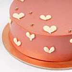 كيك عيد الأم بالشوكولاتة نص كيلو