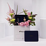 Fossil Gold Tone Watch And Bracelet Gift Set for Her