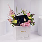 Fossil Gold Tone Watch And Bracelet Gift Set for Her