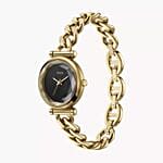 Fossil Gold Tone Watch Gift basket for Her
