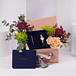 Fossil Watch And Bracelet Gift Bakset for Her