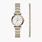Fossil Watch And Bracelet Gift Bakset for Her