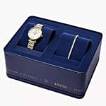 Fossil Watch And Bracelet Gift Bakset for Her