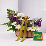 Fossil Watch Gift Basket for Her