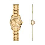 Michael Kors Watch And Jewel Heart Gift Box for Her