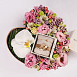 Michael Kors Watch And Jewel Heart Gift Box for Her